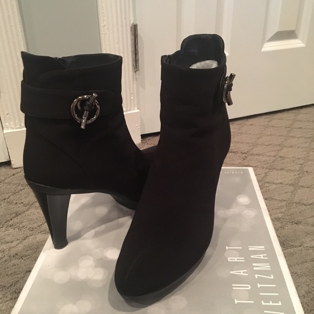 Stuart Weitzman Gore Tex waterproof boots.